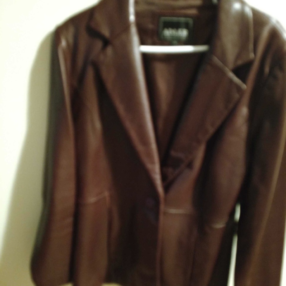 Adler Collection Womens Lambskin Blazer